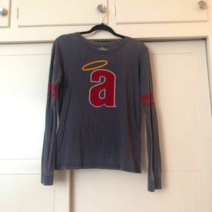 Anaheim Angels Baseball Long Sleeve T-shirt Size Medium